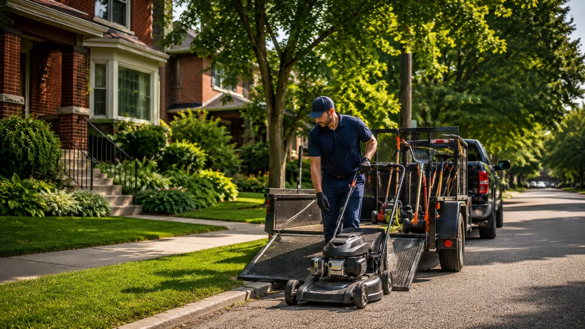 Residential property care at a home in Mississauga