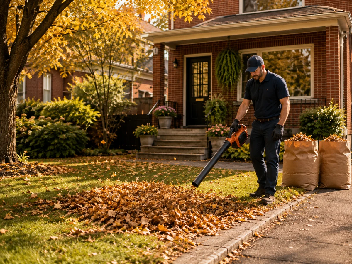 Fall Yard & Leaf Cleanup in Toronto