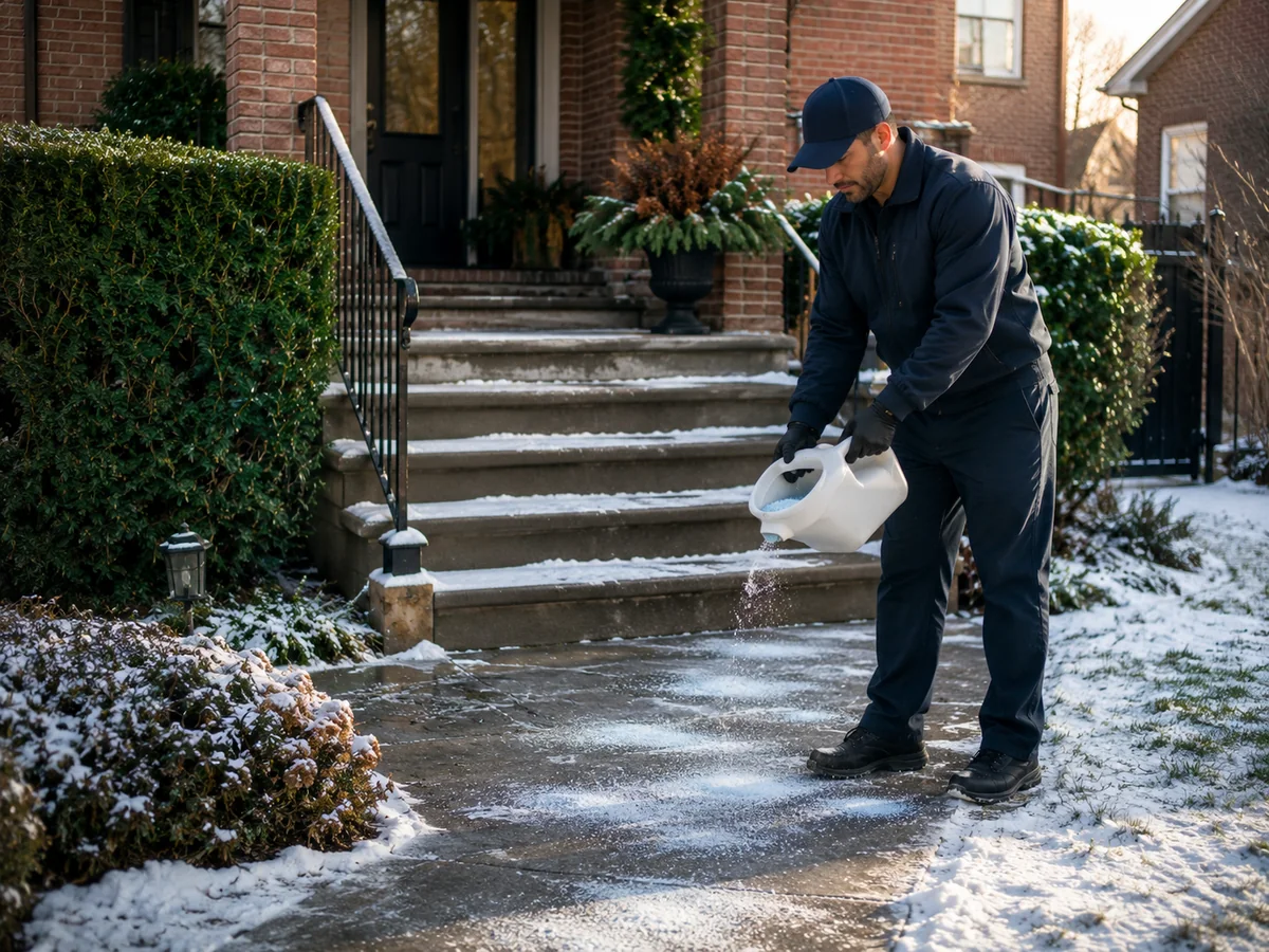 Residential Salting & Ice Management in Toronto